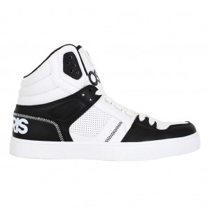 Black / White / Black Osiris Clone Men Sneakers | OS0419658
