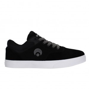 Black / White / Grey Osiris Rec Women Sneakers | OS3485176