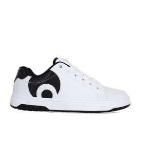 White / Black Osiris Troma ALT Men Sneakers | OS4617395